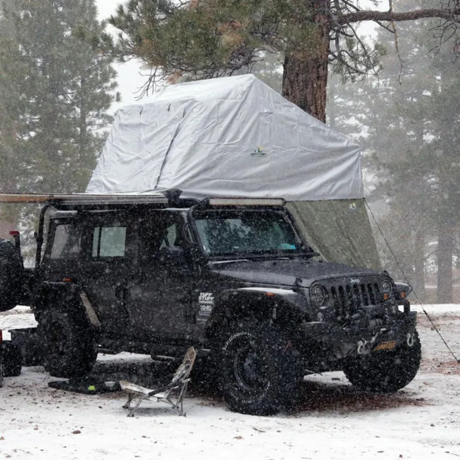 Tuff Stuff Overland Xtreme Weather Covers, Fits Softshell RTTs, Silver