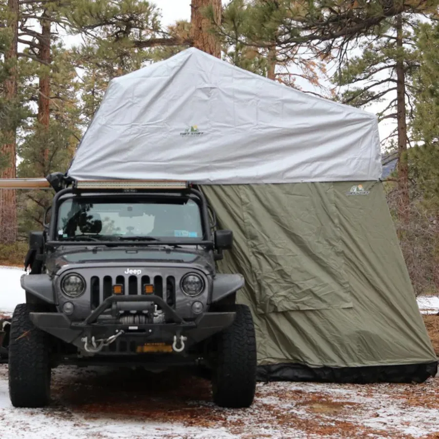 Tuff Stuff Overland Xtreme Weather Covers, Fits Softshell RTTs, Silver