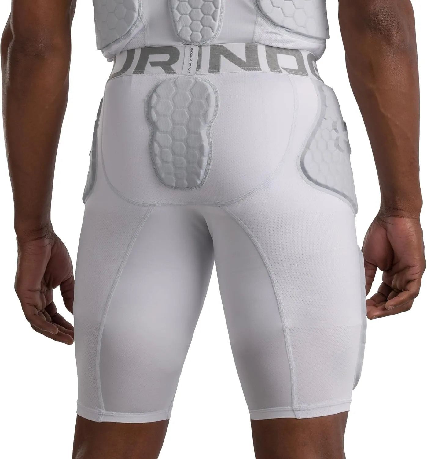 Under Armour Gameday Pro 5-Pad Football Girdle, Men's Compression Pants with Protection for Practice & Game Day, Adult Sizes