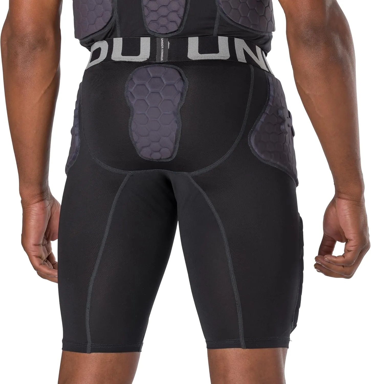 Under Armour Gameday Pro 5-Pad Football Girdle, Men's Compression Pants with Protection for Practice & Game Day, Adult Sizes
