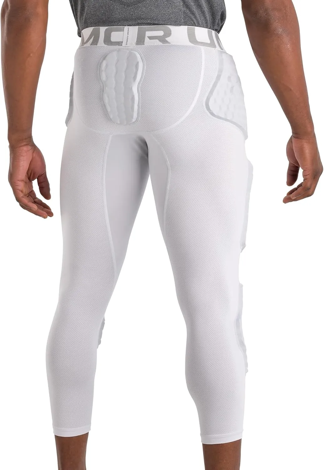 Under Armour Gameday Pro 7-Pad Football Tights, Men's Compression Pants with Protection for Practice & Game Day, Adult Sizes