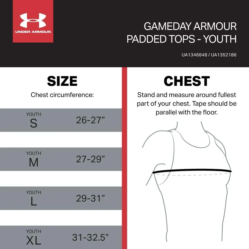 Under Armour Men's Gameday Pro 5 Pad Top
