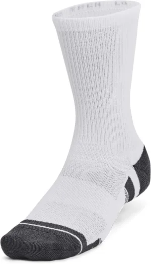 Under Armour Performance Tech Unisex Sports Crew Socks Black (3 Pack)