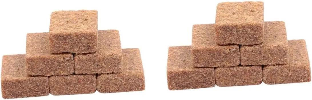 UPKOCH 2sets Combustion Supporting Blocks for Camping Practical Burning Blocks for Outdoor Cooking Safe Simple Design for Efficient Fire Starting 50pcs*2