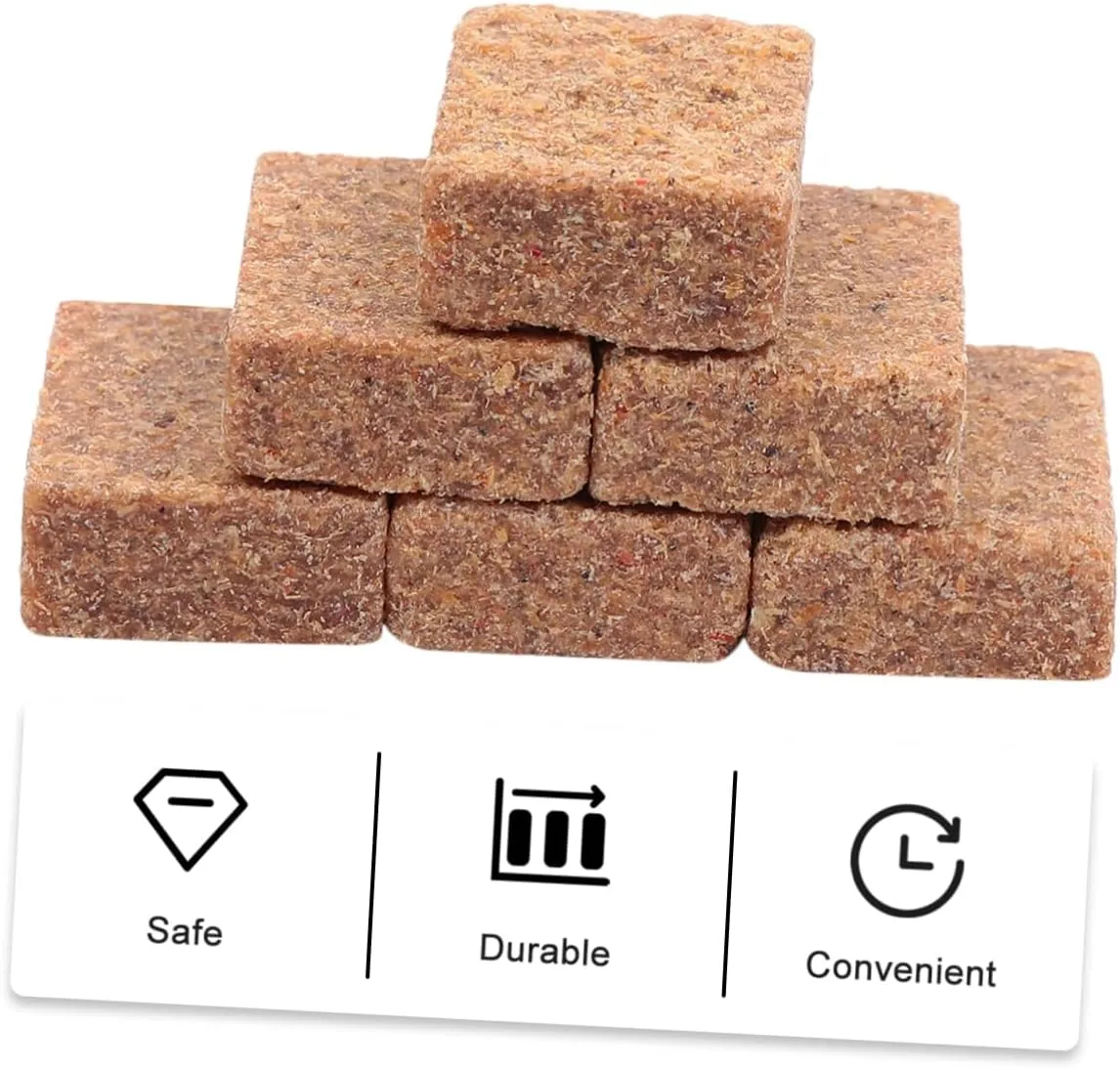 UPKOCH 2sets Combustion Supporting Blocks for Camping Practical Burning Blocks for Outdoor Cooking Safe Simple Design for Efficient Fire Starting 50pcs*2
