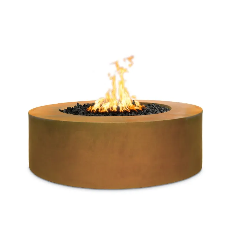 Upland Fire Pit - Corten Steel | 60" w x 24" h