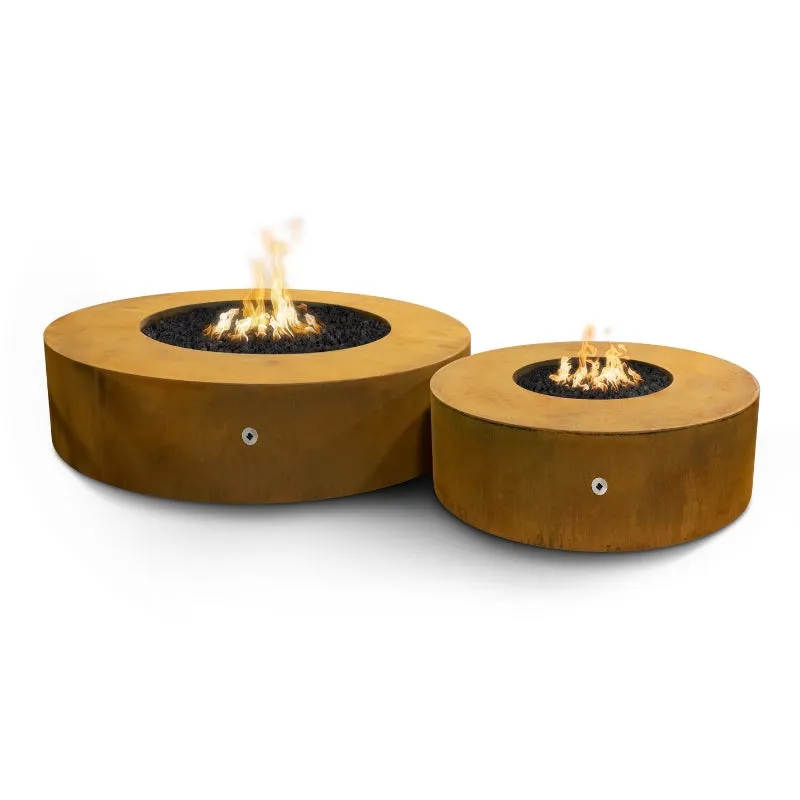 Upland Fire Pit - Corten Steel | 60" w x 24" h