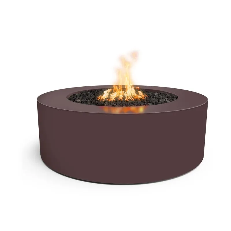 Upland Fire Pit - Powder Coated Metal | 72" w x 18" h