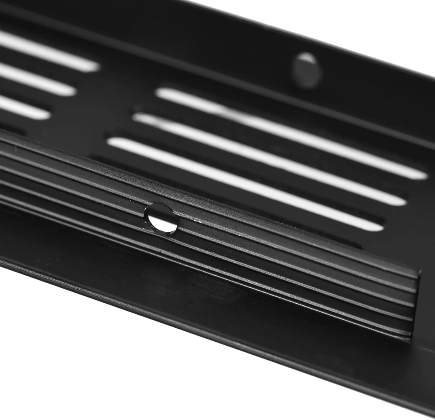 uxcell 1pcs Rectangle Ventilation Grille Aluminum Alloy Mesh Air Vent Cover Louvered Ventilation Cover for Cabinet Wardrobe Shoe Cabinet Closet, 500x50mm / 19.69"x1.97"