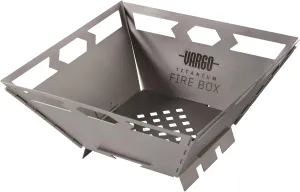 Vargo Titanium Fire Box - Ultralight Portable Camping Fire Box