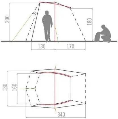 VAUDE Tents Vaude Drive Wing Unisex Outdoor Tent