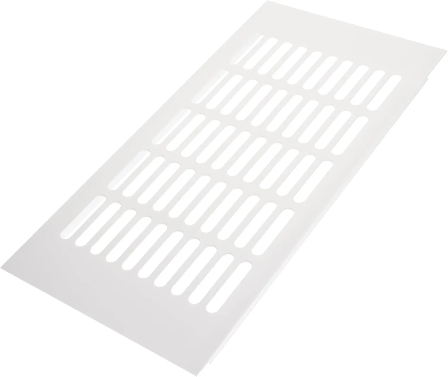 Ventilation Grille Cover 150x300mm Louvered Mesh for Cabinet Air Vent Aluminum Alloy Toe Kick Vent c