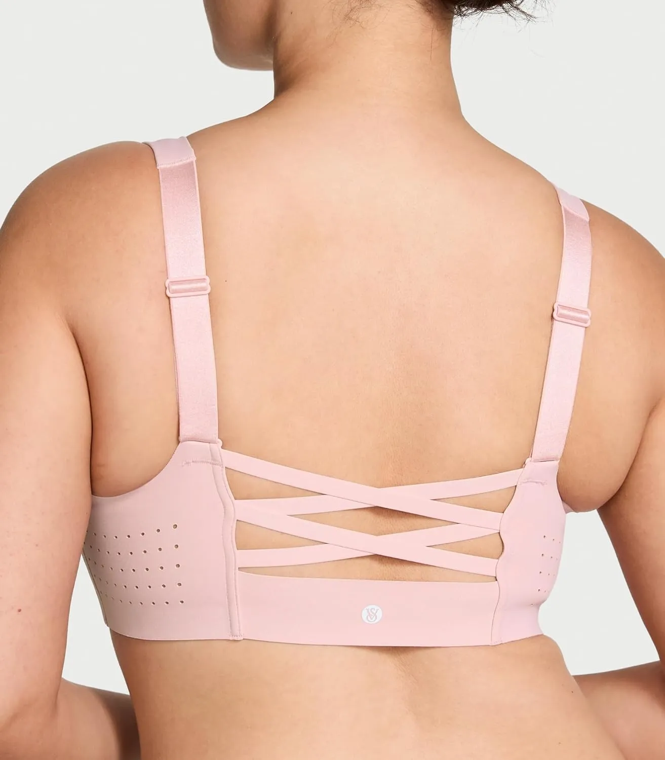 Victoria's Secret Women's VSX Featherweight Max Front Close Sports Bra, High Impact (32A-38DD)