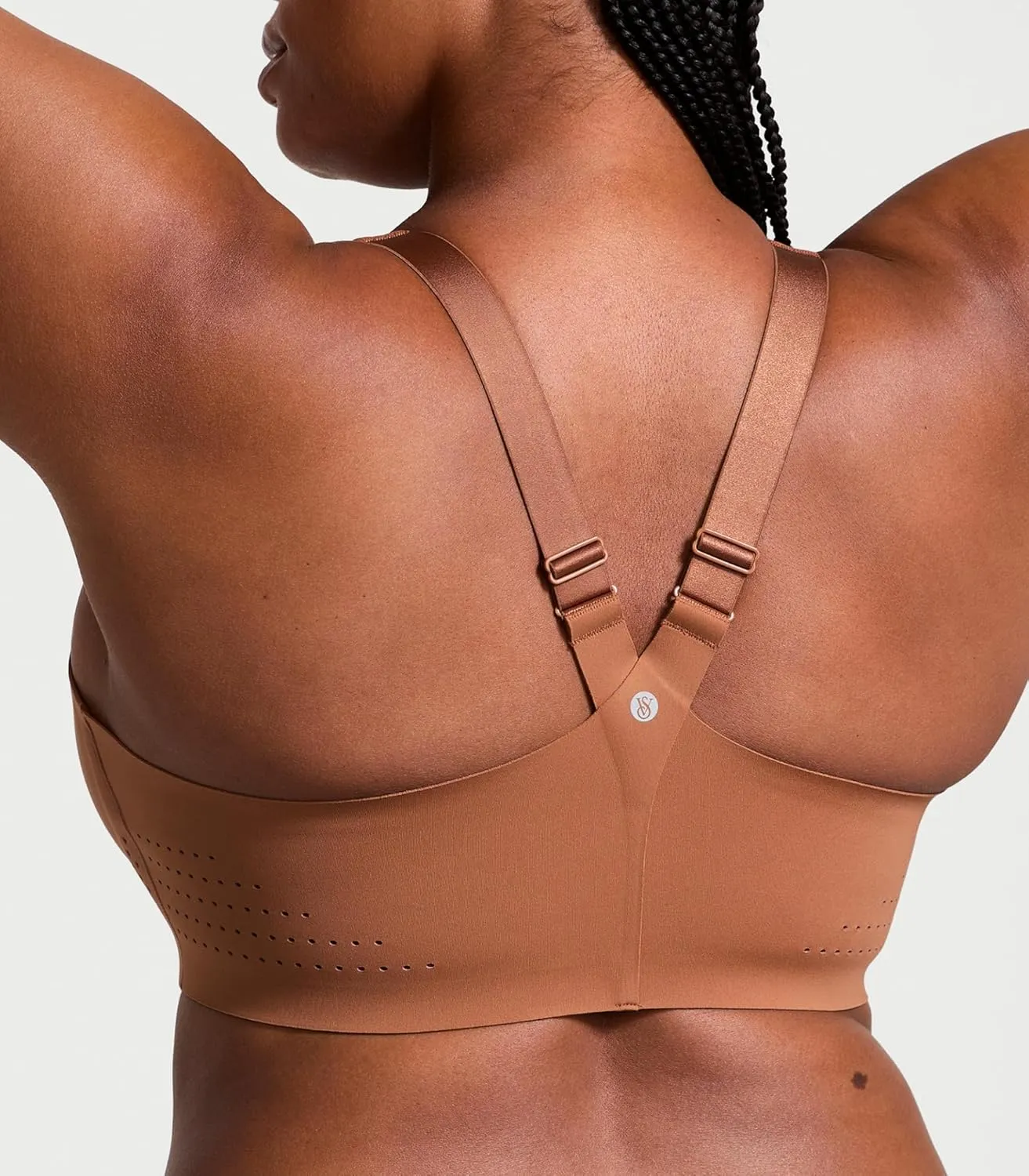 Victoria's Secret Women's VSX Featherweight Max Front Close Sports Bra, High Impact (32A-38DD)