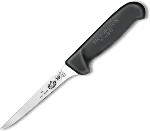 Victorinox Boning, 5" Straight, Narrow, Flexible, Black Fibrox Pro Handle