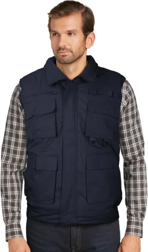 vkwear Men's Premium Multi Pocket Zip Up Military Fishing Hunting Utility Tactical Vest