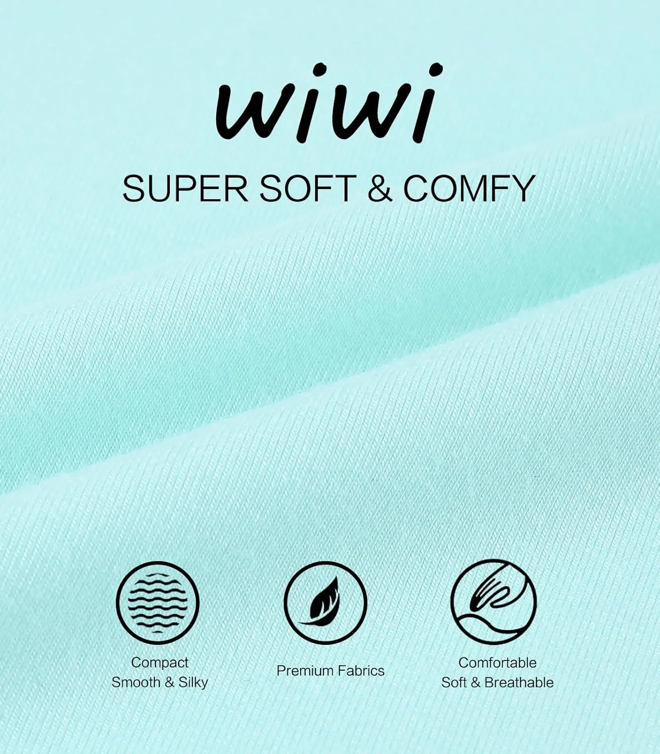 WiWi Nightgowns for Women Soft Long Sleeve Nightgown Plus Size Sleep Shirt Pajama Gown Viscose from Bamboo S-4X