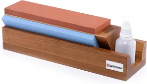 WÜSTHOF Gourmet Tri-Stone Sharpener
