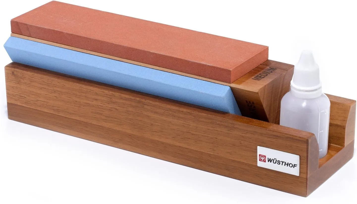WÜSTHOF Gourmet Tri-Stone Sharpener