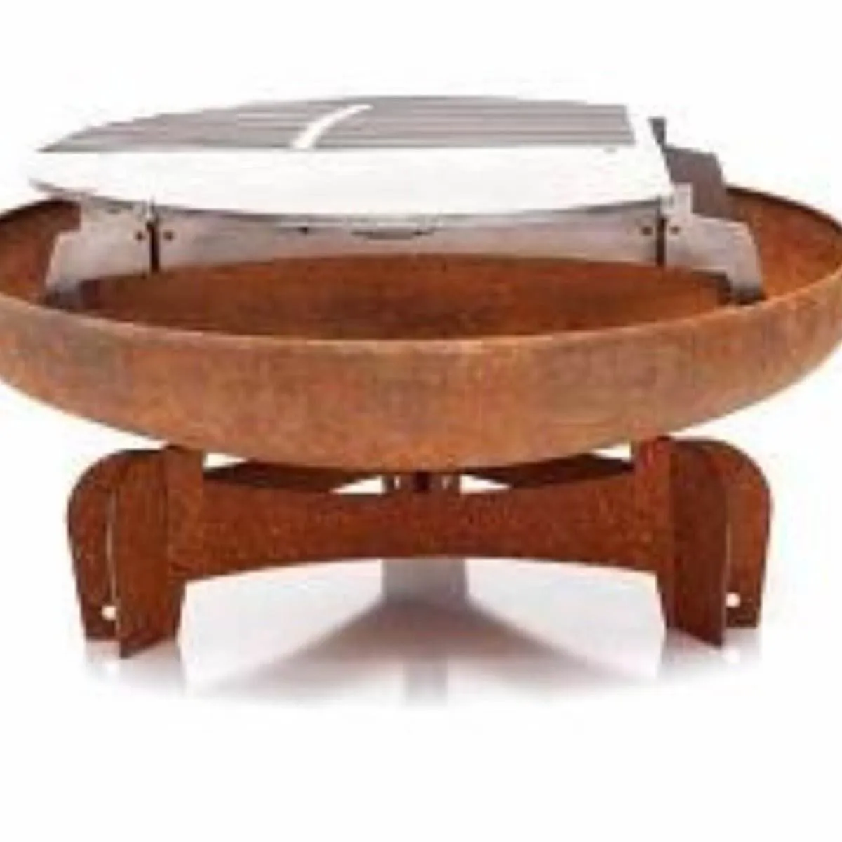 Yabbi Fire Pit 65cm & Barramundi BBQ