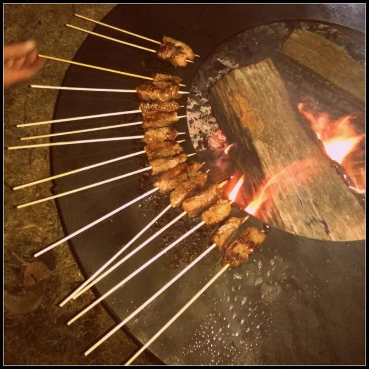Yabbi Fire Pit 80cm & Ringgrill BBQ