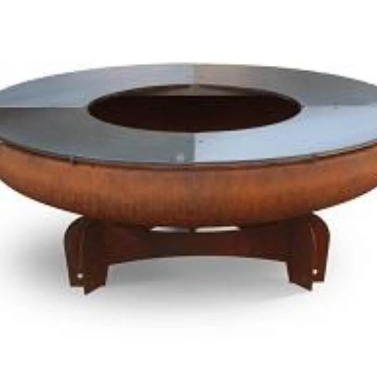 Yabbi Fire Pit 80cm & Ringgrill BBQ