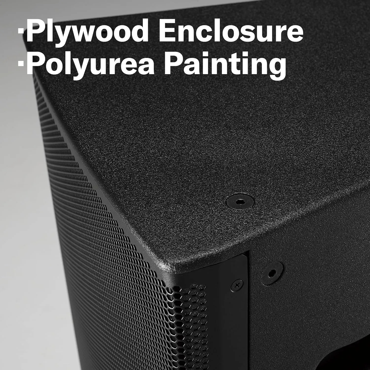 Yamaha DHR Series Powered Speaker, 1000W, 12" LF 1.4" HF Plywood Enclosure and Integral Rigging