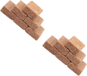 Yardwe 100pcs Lightweight Camping Combustion Supporting Blocks for Easy Outdoor Burning for Campfires and Grilling Convenient Fire Starter for Outdoor Enthusiasts